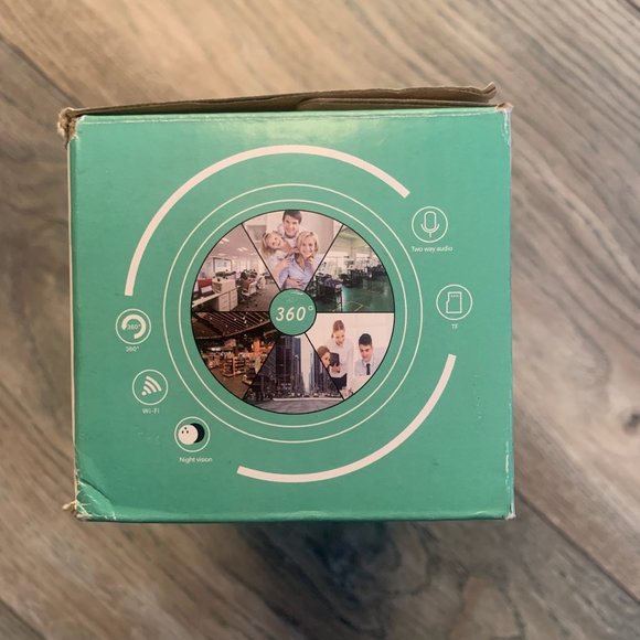 NWT GLORYSUNSHINE WIFI PANORAMA HD SMART LIGHT BULB CAMERA-355°Pan 90°TILT - Picture 9 of 10